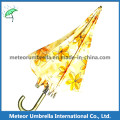 Market Beautiful Printing Yellow Flower Umbrella for Sale